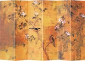 Fine Asianliving Kamerscherm Scheidingswand B240xH180cm 6 Panelen Vintage Bloesems