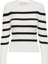 ONLY ONLSALLY L/S PUFF PULLOVER KNT NOOS Dames Trui - Maat S