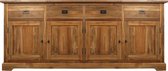 HSM Collection - Dressoir 4-deurs - antiek - teak