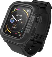 Catalyst Waterproof Siliconen Hoesje voor Apple Watch SE (44mm) - Zwart