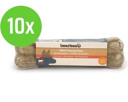 Beeztees Gevuld Kauwbot - Hondensnack - Bullepees - 15 cm - 10 stuks
