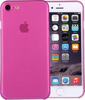 Mobigear Ultra Thin Hardcase Hoesje - Geschikt voor Apple iPhone 7 - Magenta