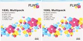 FLWR - Inktcartridge / 18XL / 10-pack Zwart en kleur  - Geschikt voor Epson