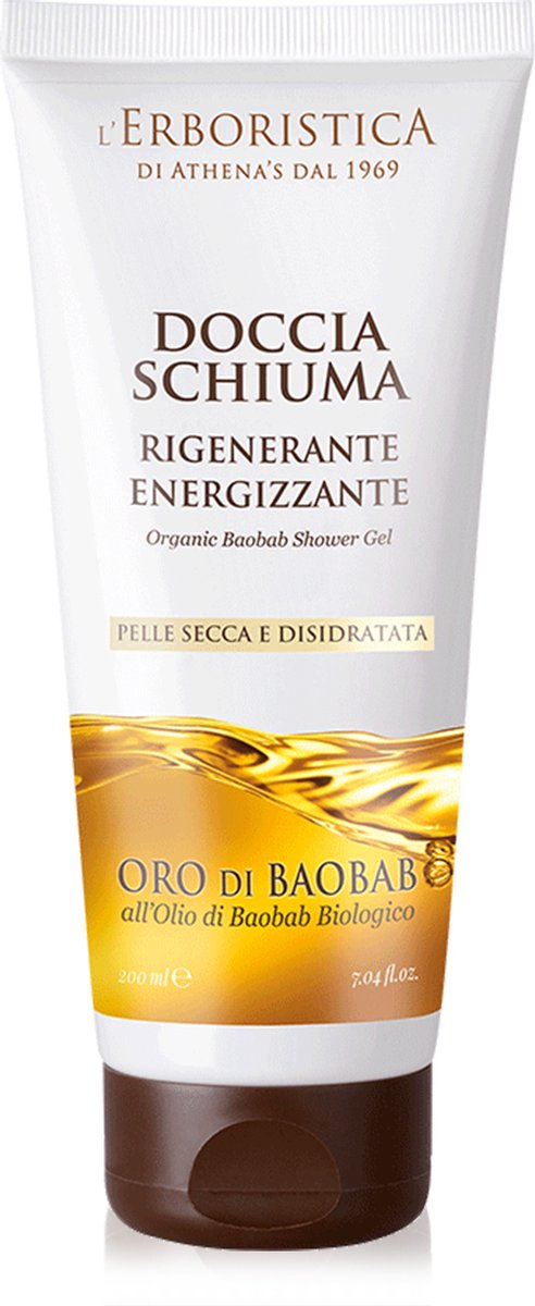 Oro di Baobab Douchegel 200 ml Biologisch en natuurlijk - Vegan