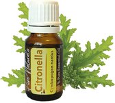 Essentiële Olie Aromatherapie - Biologisch - Citronella - Flesje 10ml - Pure Naturals