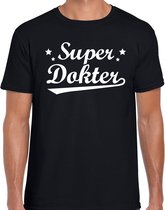 Super dokter t-shirt heren - beroepen / cadeau dokter L
