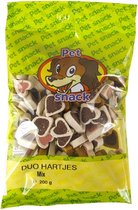 Petsnack Duo Mixhartjes 200 gr - 14 stuks