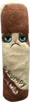 Grumpy Cat Knuffel - Speeltje met Catnip Kattenkruid om op te Kauwen voor Katten - Kattenspeelgoed - 14 cm