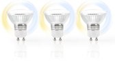 Smart GU10 lampen set - Warm wit + koud wit - 3 stuks - SmartLife