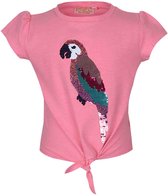 Someone T-shirt meisje fluo pink maat 122