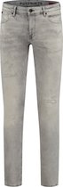 Purewhite - Jone 898 Distressed Heren Skinny Fit   Jeans  - Grijs - Maat 28