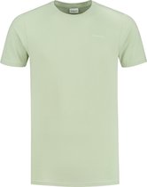 Purewhite -  Heren Slim Fit   T-shirt  - Groen - Maat XL