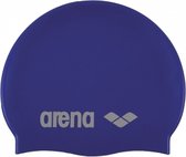 Arena Classic Silicone  Badmuts - Unisex - wit/blauw
