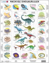 Larsen Legpuzzel Machtige Dinosaurussen Junior 35 Stukjes
