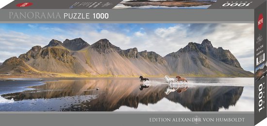 Heye Puzzle Iceland Horses Jeu de puzzle 1000 pièce(s) Paysage | bol.com