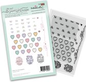 Love Hearts Clear Stamps (PD8118)