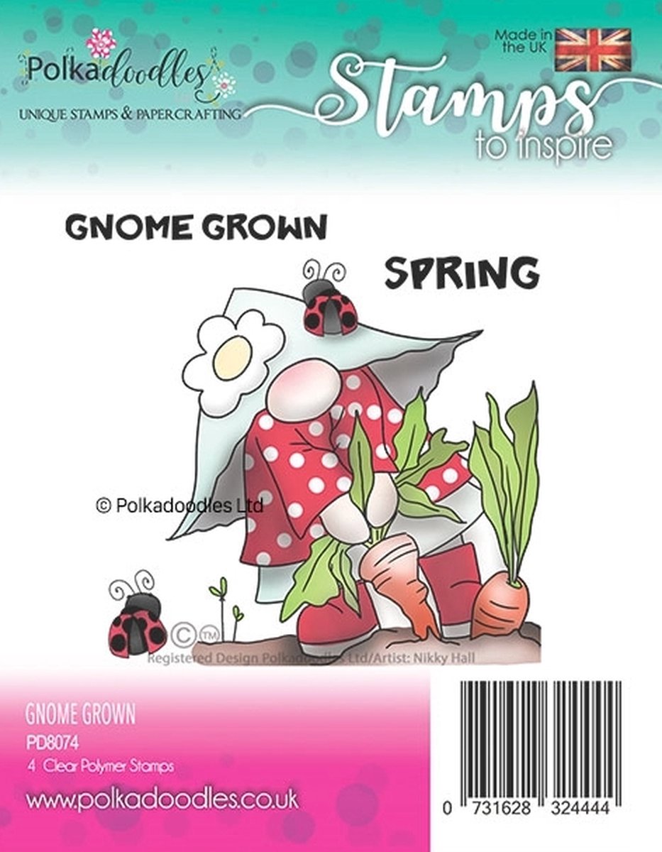 Gnome Grown Clear Stamps (PD8074)
