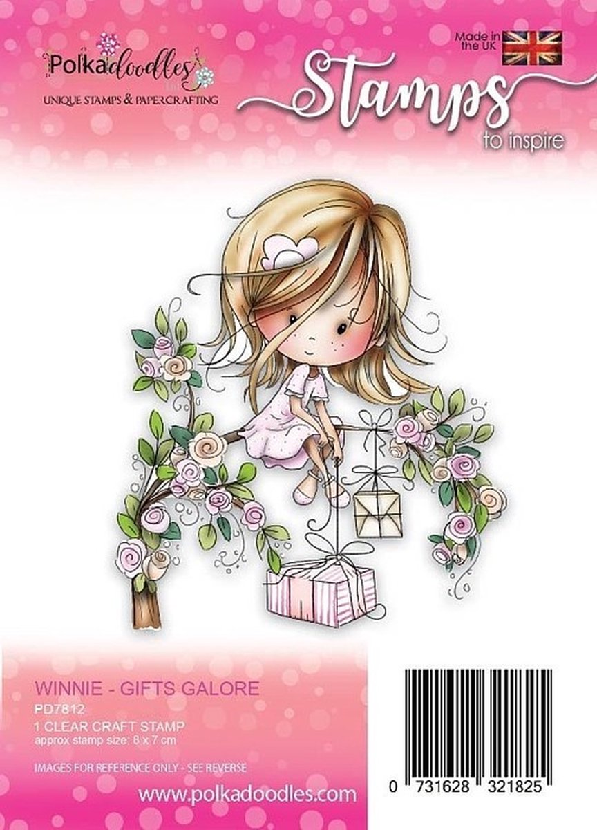 Winnie Gifts Galore Clear Stamp (PD7812)