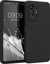 kwmobile telefoonhoesje geschikt voor Xiaomi 11T / 11T Pro - Hoesje voor smartphone - Back cover in zwart