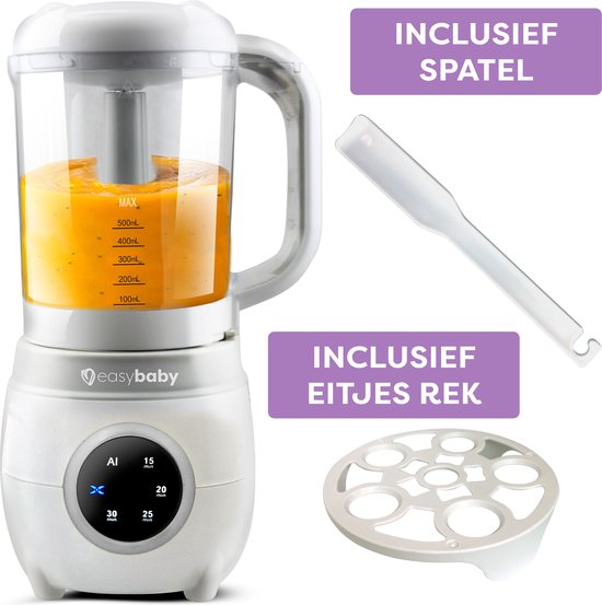 Easybaby® Steam Baby Blender, 4-in-1 Babyvoedingmaker - Verse Groente en Fruithap - Stomen, Blenden, Opwarmen en Ontdooien van Merkloos — afbeelding 2