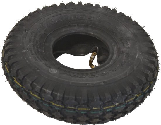 1 band 4.10/3.50-4 versterkte band voor kruiwagen, steekwagen, 4 inch bagagedrager 1 band 4.10/3.50-4 versterkte band voor kruiwagen, steekwagen, 4 inch bagagedrager