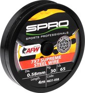 SPRO SUPER STEEL AFW WIRE 18KG 0.46MM 4M.