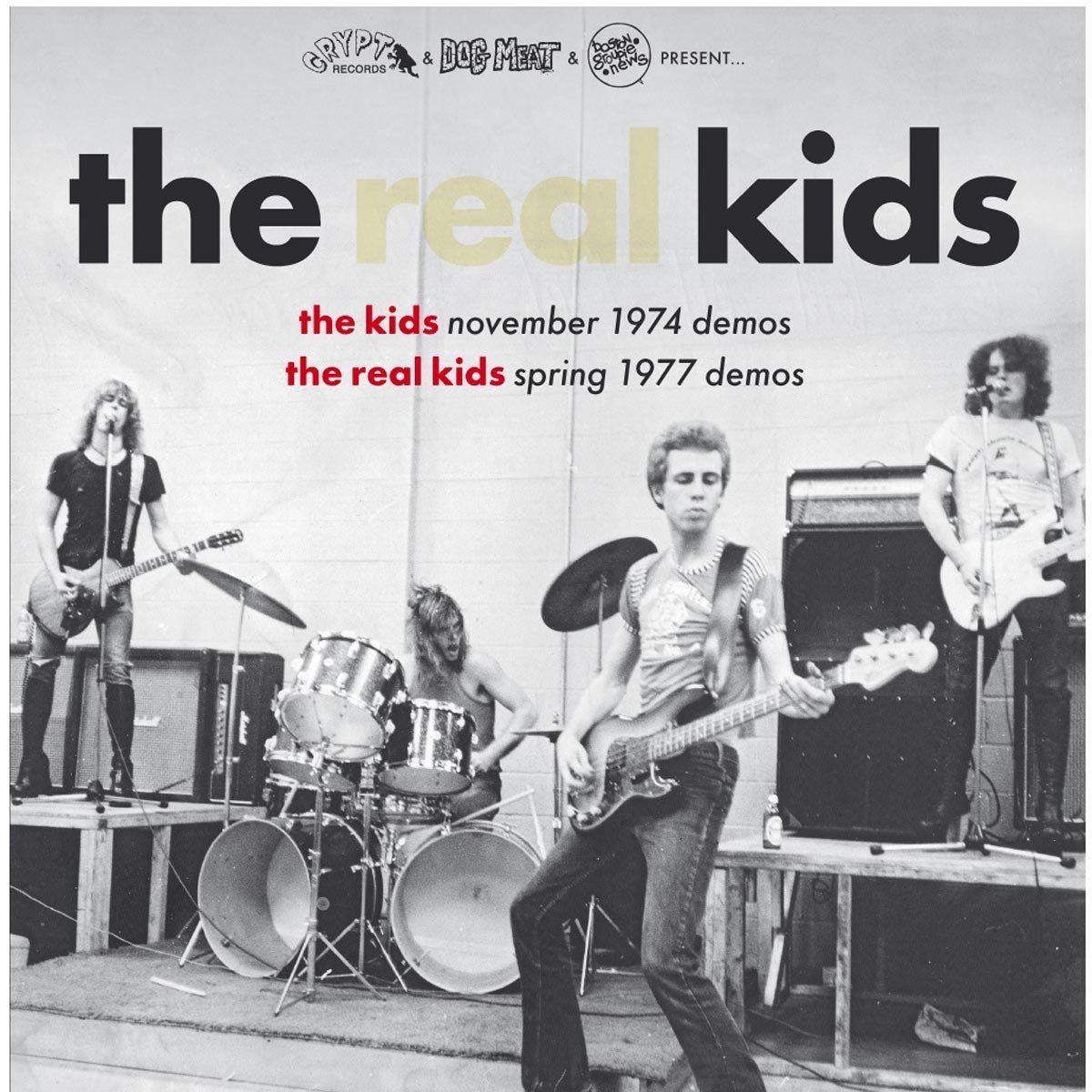Kids & The Real Kids - November 1974 Demos / Spring 1977 Demos (LP)