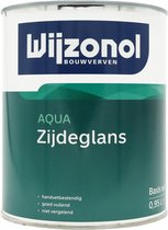 Wijzonol Aqua Hoogglans RAL9010 Gebroken wit 2,5 Liter