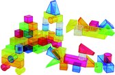 Transparante Gekleurde blokken - Set van 50
