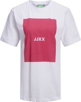 JJXX JXAMBER SS RELAXED EVERY SQUARE TEE NOOS Dames T-shirt - Maat XS