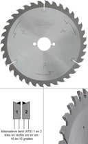 140mm, 36 tands asgat 20mm Zaagblad hout - TCT - SPERO