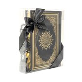 Geschenkset Koran met een parel Tasbih Zwart