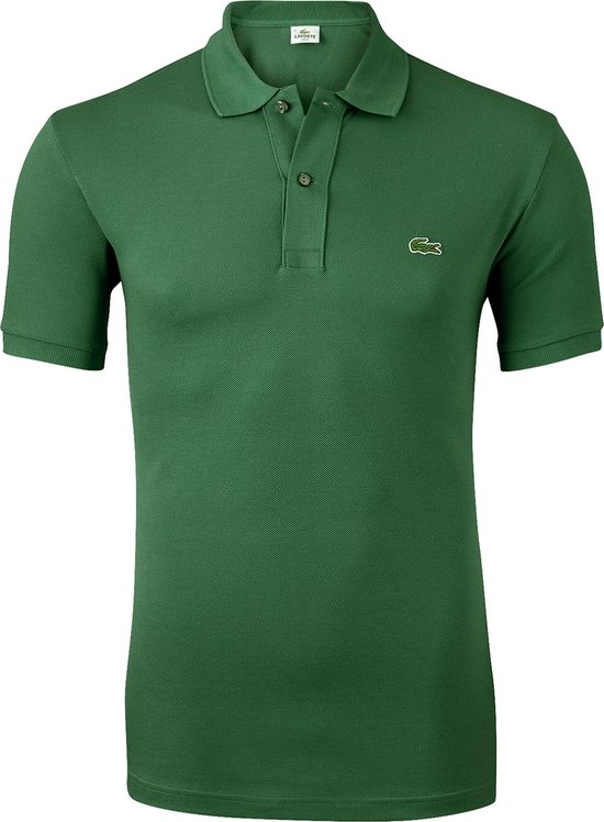 Lacoste Heren Poloshirt - Green - Maat M