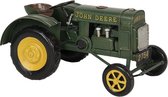 John Deere Traktor Licentie Tractor 18*9*9 cm Groen Metaal Miniatuur Tractor Decoratie Modeltractor