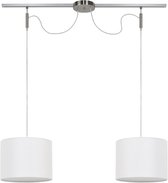 Light Your Home Designer's Lightbox Shades Plafondlamp - Ø 25 Cm - Metaal - 4xGU10 - Woonkamer - Eetkamer - Chroom
