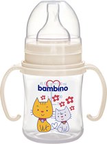 Bambino Crème 150 ml Brede Hals Fles met Grip Handvatten B817