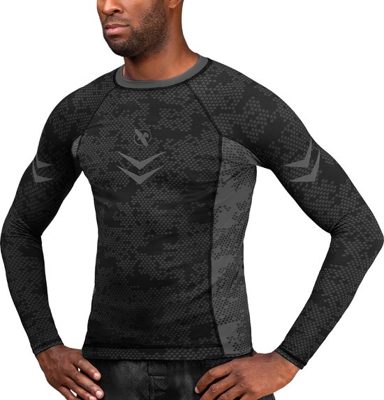 Rashguard à manches longues Hayabusa Arrow Classé - Zwart - Taille S
