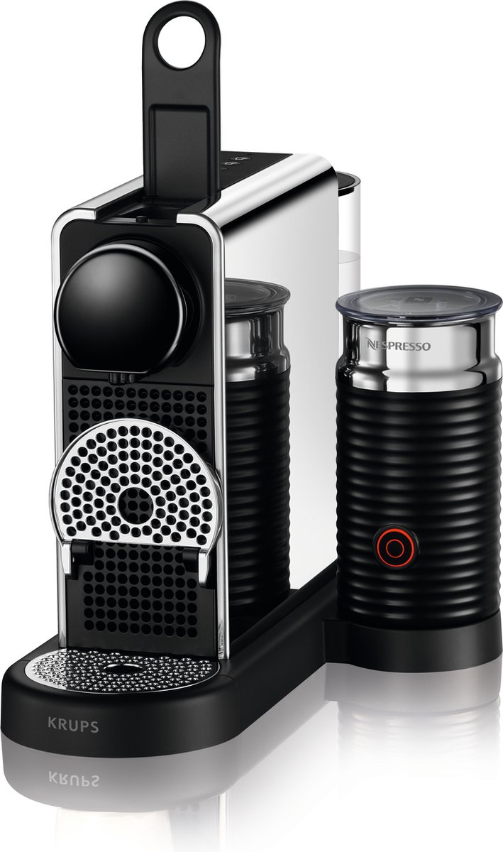 Krups NES CITIZ PLATINUM&MILK XN630D Nespresso CitiZ Platinum&Milk XN630D RVS