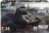 1:72 Revell 03510 T-34 - World of Tanks Plastic Modelbouwpakket