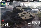 1:72 Revell 03510 T-34 - World of Tanks Plastic kit