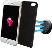 Azuri magnetische backcover met magnetische autohouder - Voor Apple iPhone 7 en Apple iPhone 8 - Zwart