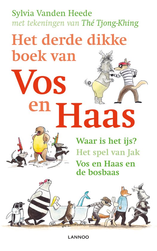Het derde dikke boek van Vos en Haas - cover