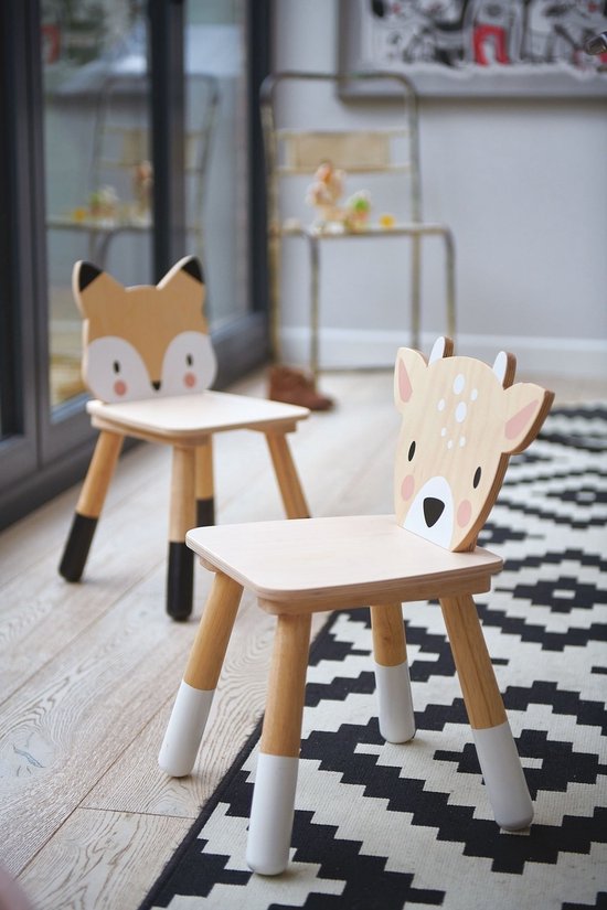 Houten Kinderstoel Vos - Forest Fox Chair — afbeelding 4