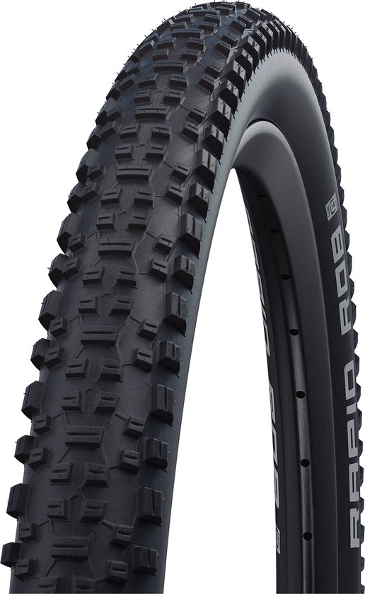 Schwalbe Draadband Rapid Rob K-Guard - 27,5 x 2,25 inch / 57-584 - SBC - 26 - 54 psi – Zwart