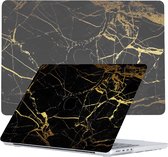 Lunso - cover hoes - Geschikt voor MacBook Pro 16 inch (2021-2023) - Marble Nova - Vereist model A2485 / A2780 / A2991