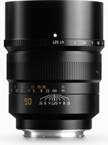 TT Artisan – Cameralens – 90mm F1.25 Full Frame voor Leica L-vatting, zwart
