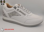 Helioform dames sneaker, wit-zebra H306 , maat 38.5