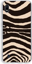 CaseCompany® - Galaxy A10 hoesje - Arizona Zebra - Soft Case / Cover - Bescherming aan alle Kanten - Zijkanten Transparant - Bescherming Over de Schermrand - Back Cover