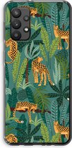 Case Company® - Galaxy A32 4G hoesje - Luipaard 2 - Soft Case / Cover - Bescherming aan alle Kanten - Zijkanten Transparant - Bescherming Over de Schermrand - Back Cover