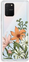 Case Company® - Galaxy S10 Lite hoesje - Floral bouquet - Soft Case / Cover - Bescherming aan alle Kanten - Zijkanten Transparant - Bescherming Over de Schermrand - Back Cover